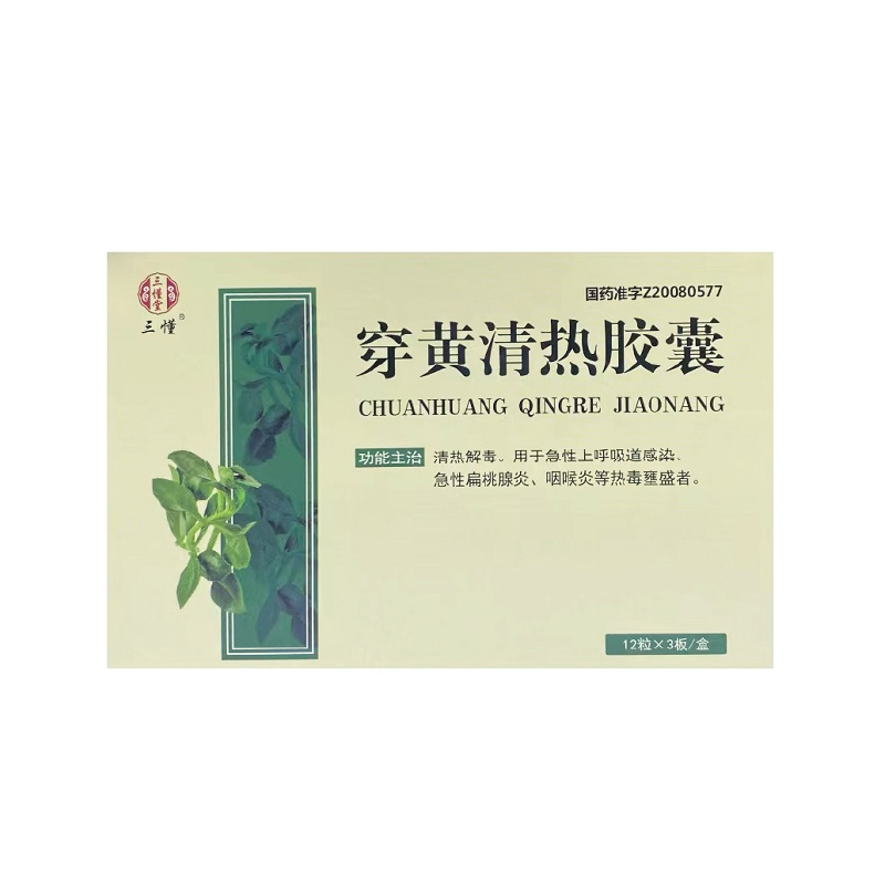 三懂  穿黄清热胶囊