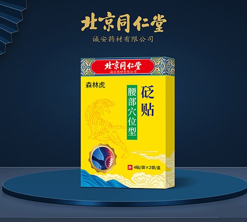 森林虎砭贴腰部穴位型