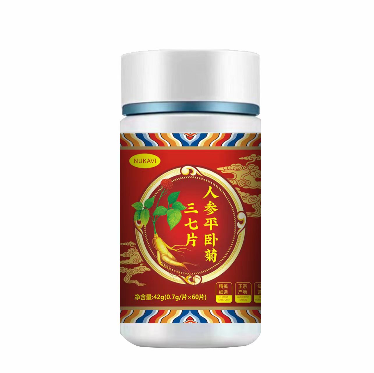 人参平卧菊三七片
