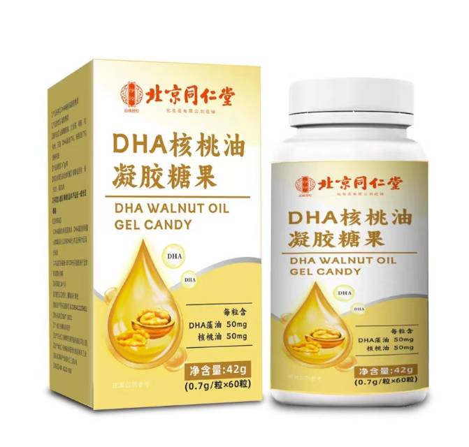 DHA核桃油
凝胶糖果