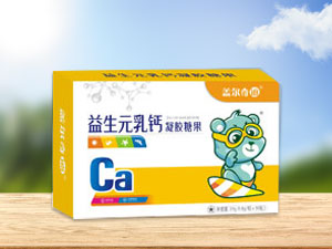 盖尔奇迪 益生元乳钙凝胶糖果