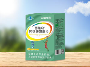 盖尔奇迪 百维奇钙铁锌咀嚼片