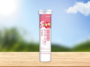 盖尔奇迪 百维奇 维生素C泡腾片（水蜜桃味）