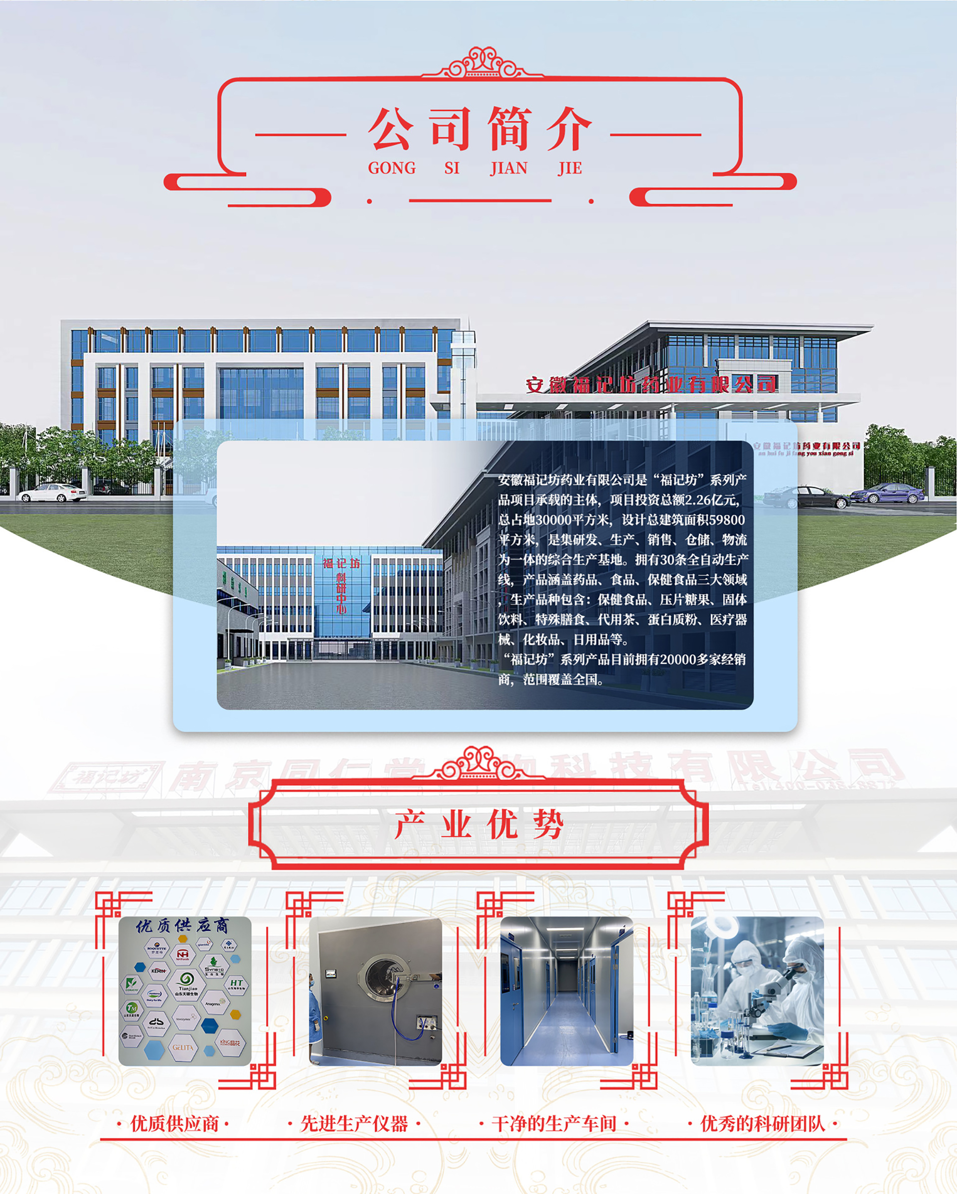 安徽福记坊药业有限公司